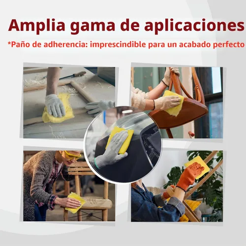 Vista 6 de S&F STEAD & FAST Paño adherente, 6 piezas, malla resistente de alta densidad 28×24, paños adherentes para eliminar el polvo de carpintería, tejido
