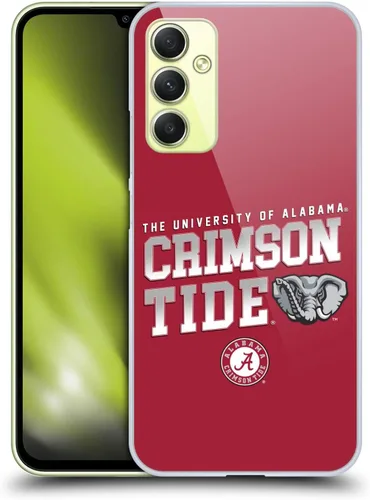 Vista 112 de Head Case Designs Officially Licensed University of Alabama UA Banner Hard Back Case Compatible with Samsung Galaxy A15