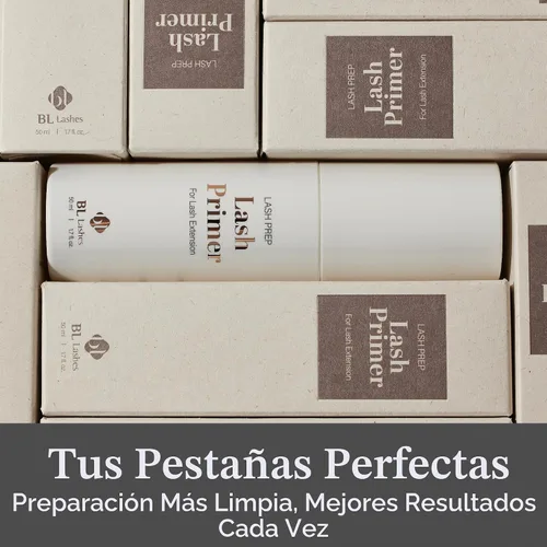 Vista 7 de BL - Imprimación de pestañas para extensiones de pestañas, sin aceite, fuerte retención de poder de unión, acelera el tiempo de aplicación, uso