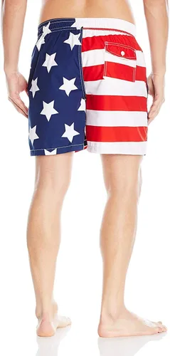 Vista 2 de Kanu Surf Mens Monaco Swim Trunks (Regular & Extended Sizes)