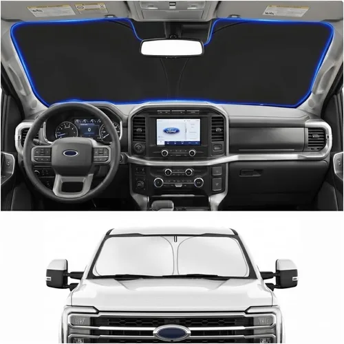 Vista 117 de Parasol para parabrisas para BMW X1 E84 2016-2024 2025, accesorios – Cubierta de parasol para parabrisas de ventana delantera, ajuste personalizado