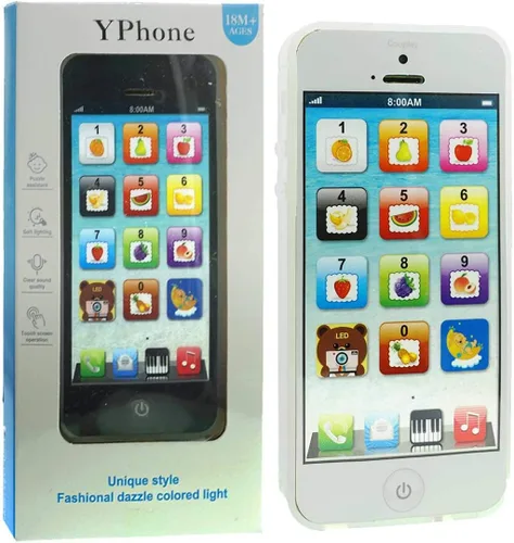 Vista 3 de 1 pieza de juguete de teléfono móvil para bebés y niños