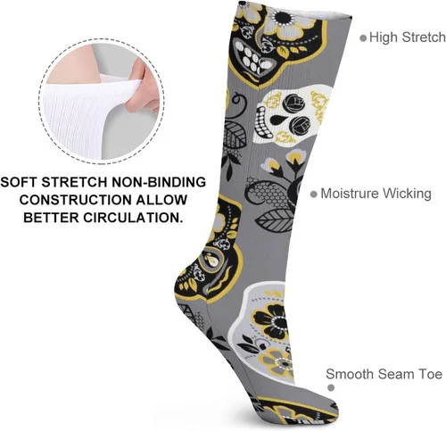 Vista 3 de Comfortable And Breathable Socks Sport Socks Dress Decor Socks