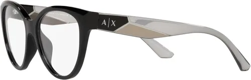Vista 3 de AX ARMANI EXCHANGE Ax3096u - Marcos de anteojos con receta de ojo de gato para mujer