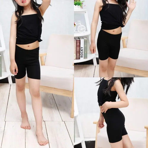 Vista 2 de BOOPH Pantalones cortos de baile transpirables para niñas de 2 a 10 años