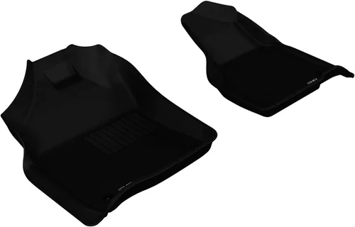 Vista 10 de 3D MAXpider Kagu - Tapete de suelo (negro) compatible con Dodge Ram 1500 Crew Cab/2500/3500 Crew/Mega Cab 2012-2018/1500 Classic Crew Cab 2019-2024