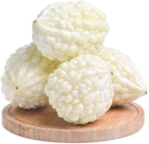 Vista 4 de Semillas de calabaza amarga 10+ Bálsamo de perlas blancas Semillas de melón de pera Verduras