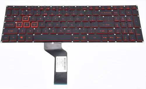 Vista 4 de KBRPARTS Teclado de repuesto para Acer Nitro 5 AN515-51 AN515-31 AN515-53 AN515-52 AN515-53-52FA, AN515-42 AN515-41 AN515-41-19HM N17C1 N16C7 Series