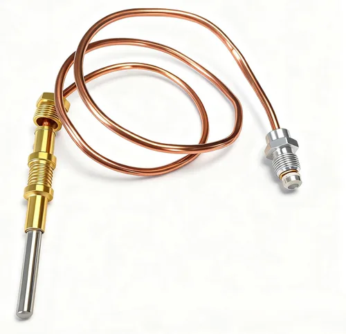Vista 3 de Reemplazo de termopar para Robertshaw 1900-036 Sensor piloto de seguridad de 36 pulgadas compatible con freidora Henny Penny 34820 y freidoras