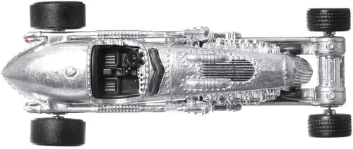 Vista 4 de Jay Leno - Coche cisterna de metal cepillado Jay Leno's Garage modelo fundido a troquel por Hot Wheels