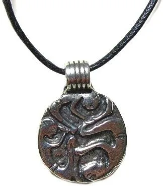 Vista 2 de Creative Ventures Jewelry Collar con cordón de la madre celta