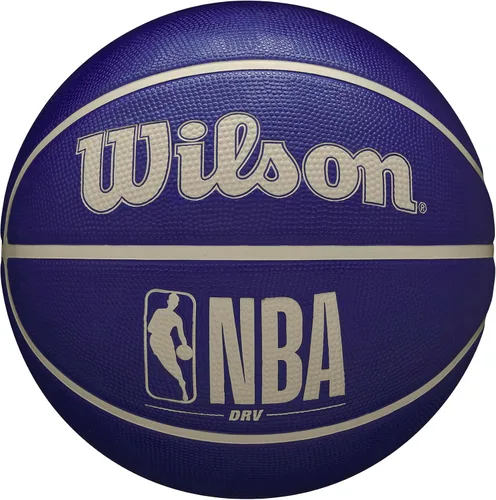 Vista 11 de Wilson NBA DRV Balón de baloncesto para exterior - Indigo/Beige, Tamaño 6, 28.5 pulgadas