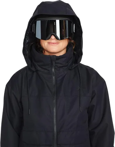 Vista 13 de Volcom Chaqueta de invierno con capucha Hailyn Snowboard Ski para mujer