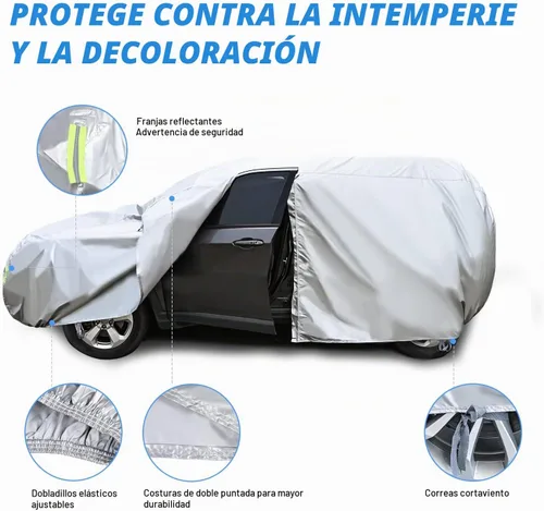 Vista 2 de Nilight - Funda impermeable para automóvil SUV, protección para todo tipo de clima, se adapta a 183-190 pulgadas