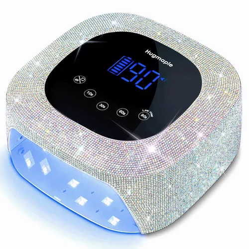 Vista 8 de Luz UV para uñas, lámpara de uñas UV inalámbrica 72W, secador LED recargable