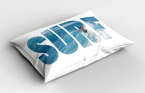 Vista 12 de Lunarable Juego de 2 fundas de almohada de caricaturas, automóvil deportivo de velocidad moderna, imagen exquisita del automóvil, ropa de cama
