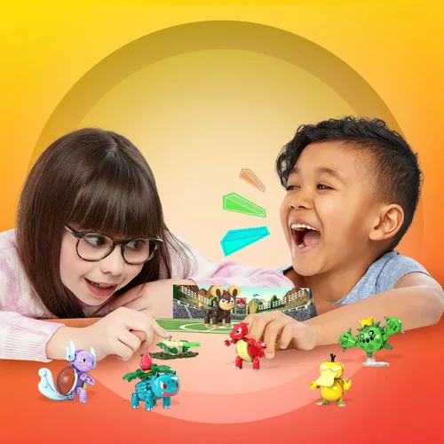 Vista 2 de Mega - Juego de construcción de figuras Construx Pokemon Trainer Team Challenge