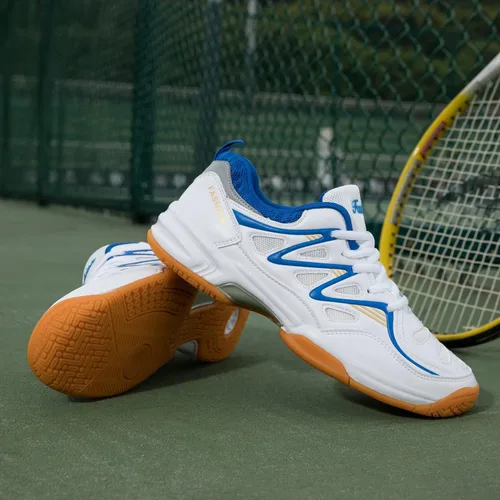 Vista 7 de EADNLY Zapatos de pickleball para hombre, zapatos de bádminton, zapatos de tenis para interiores, zapatos de pista de raquetbol, squash, zapatos