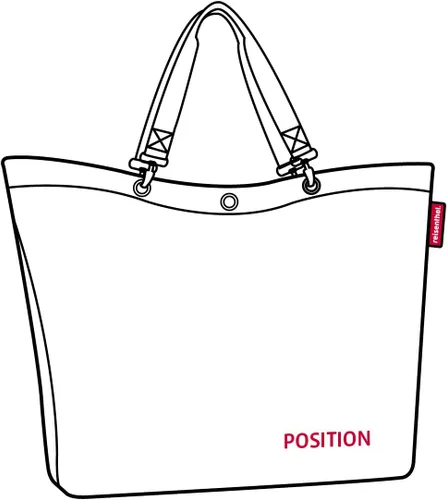 Vista 8 de Reisenthel shopper XL Amplia bolsa de compras y elegante bolso de mano en uno - Hecho de material repelente al agua