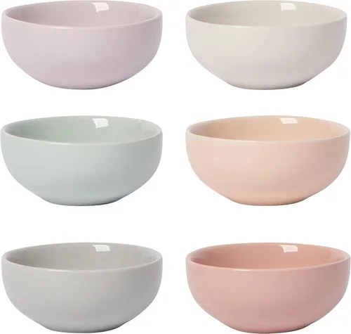 Vista 17 de Now Designs Canyon - Juego de tazones de cerámica, plato para salsa de soja, juego de 6, 2 oz