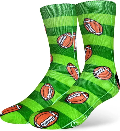 Vista 4 de Calcetines divertidos y locos para hombre, coloridos y geniales estampados en 3D, gráficos de alimentos de animales, calcetines atléticos, regalo