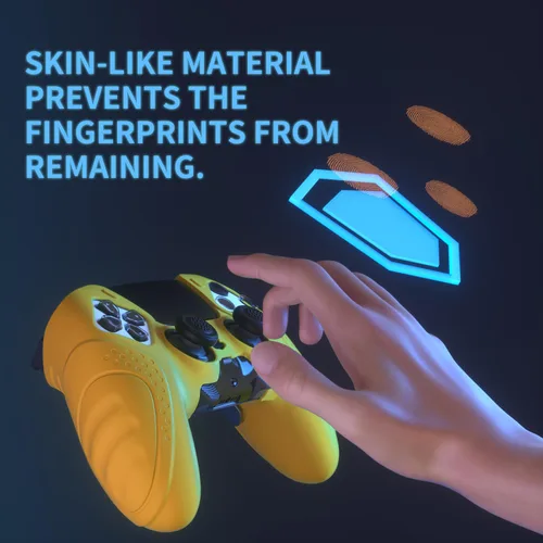 Vista 31 de PlayVital Guardian Edition Anti-Slip Ergonomic Silicone Cover Case for ps5 Edge Controller, Soft Rubber Protector Skin for ps5 Edge Wireless