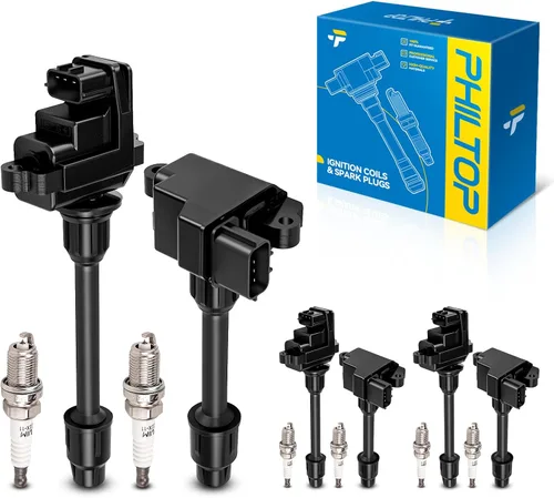 Vista 13 de PHILTOP UC15 Paquetes de Bobina de Encendido Compatibles con Volkswagen 1951-1953 1965 1967-1979 Beetle, 1971-1979 Super Beetle, MG 1962-1974 MGB