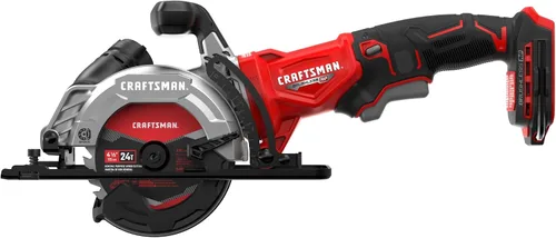 Vista 9 de CRAFTSMAN V20 Sierra circular inalámbrica de 4-1/2 pulgadas, solo herramienta (CMCS405B)