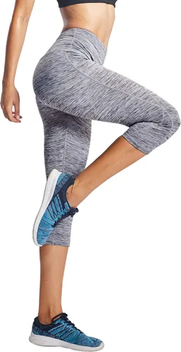 Vista 4 de NELEUS Pantalones de entrenamiento de cintura alta con control de abdomen para mujer