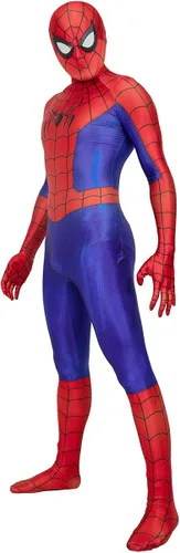 Vista 2 de Disfraz de superhéroe de elastano para cosplay, Zentai, body completo para Halloween, estilo 3D