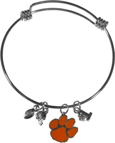 Vista 7 de Siskiyou Sports NCAA unisex-adult Charm Bangle Bracelet
