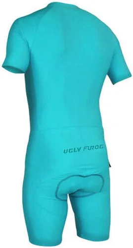 Vista 40 de UGLY FROG Traje de triatlón para hombre de manga corta Jersey de piernas cortas Skinsuit Tri Kit Ciclismo Skinsuit Team Bike Ropa