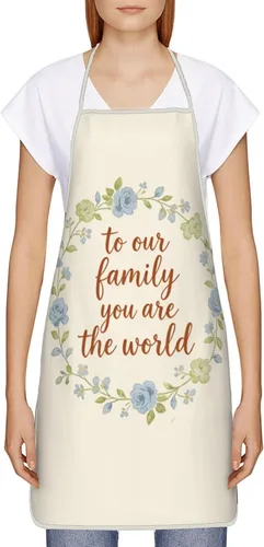 Vista 2 de Delantales de cocina para mujer, regalos para mamá, esposa, aniversario, día de San Valentín, regalos de cumpleaños para mujeres, divertido delantal