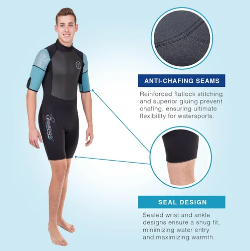 Vista 3 de Seavenger Traje de neopreno Navigator Shorty de 0.118 in