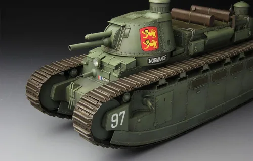 Vista 7 de Meng Char 2C French Super Heavy Tank