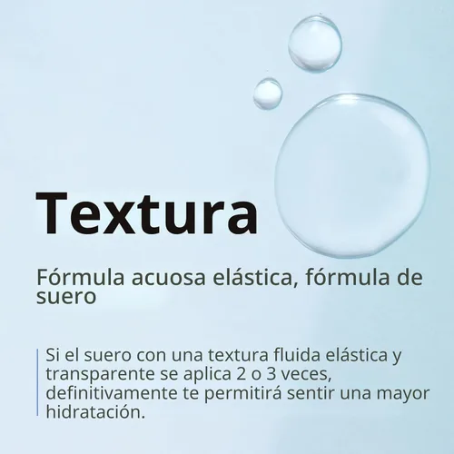 Vista 5 de Mixsoon Suero de Ácido Hialurónico de Agua Glaciar - Hidratación Profunda y Enfriamiento para la Cara, Potenciador de Hidratación, Textura