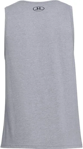 Vista 6 de Under Armour Camiseta deportiva sin mangas con logotipo para hombre