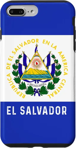Vista 12 de El Salvador Carcasa de Teléfono Celulares Con Bandera Y Mapa - Carcasa para iPhone 17