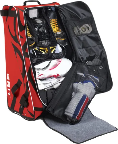 Vista 3 de Bolsa de Equipo de Hockey Torre HTFX de Grit