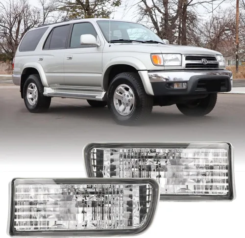 Vista 13 de USR DEPO 96-02 Luces traseras para 4Runner - Rojo/Transparente Plug and Play TODOS LOS LED INCLUIDOS Juego de lámparas traseras
