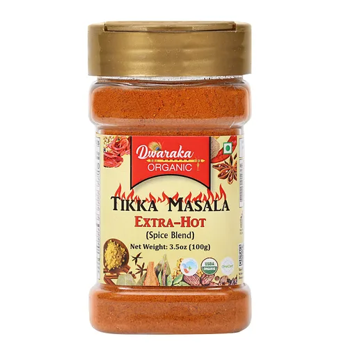 Vista 12 de Dwaraka Orgánico - Chana Masala, 3.5oz, saludable, orgánico, sin OMG, todo natural