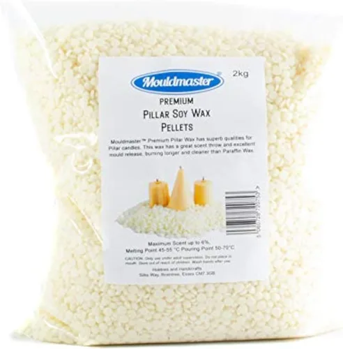 Vista 4 de Mouldmaster Cera de envase de soja, 2.2 lbs, blanco/crema