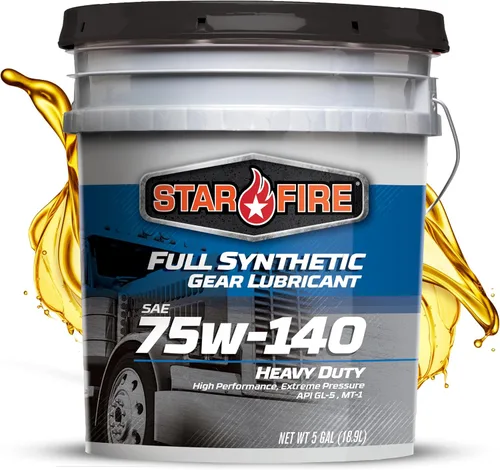Vista 7 de Starfire Lubricante de Engranajes Completamente Sintético 75W140 6 Botellas de 1QT