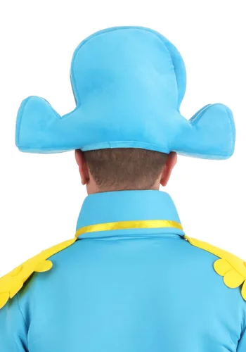 Vista 4 de Sombrero de Disfraz de Capitán Estilizado para Adulto Multicolor