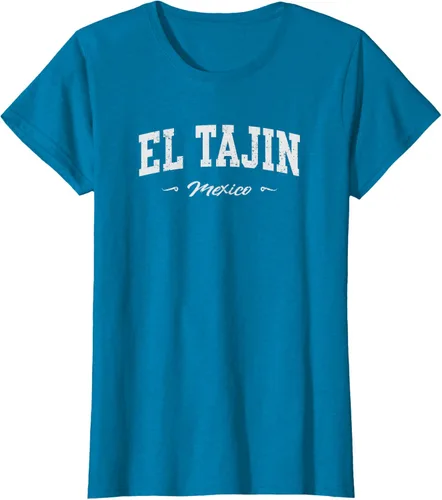 Vista 89 de Camiseta de recuerdo deportivo El Tajin Mexico, Negro