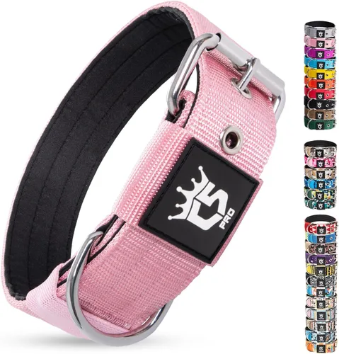 Vista 12 de TSPRO Collar Táctico para Perro de 1.25 Pulgadas de Ancho Collares Gruesos para Perro con Hebilla de Metal de Servicio Pesado, Duradero, Fuerte