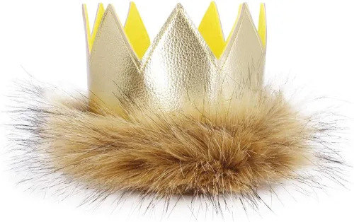 Vista 7 de FYMNSI Traje de bebé niño para un primer cumpleaños, mameluco de león + diadema con corona + cola de Halloween, disfraz de pastel para sesión