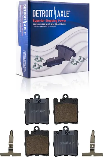 Vista 27 de Detroit Axle - Pastillas de Freno Delantero Izquierdo Reemplazo de Pinza de Disco para Ford Fusion Mazda 6 Lincoln MKZ Mercury Milan 2006-2012