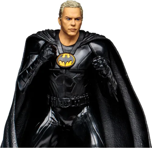 Vista 2 de McFarlane Toys - DC Multiverse Batman Multiverse Unmasked (The Flash Movie) Gold Label 12in Estatua