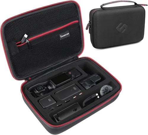 Vista 7 de Smatree Funda de transporte rígida de 3,6 L compatible con DJI Osmo Pocket 2/Osmo Pocket - Ajuste para estuche de carga Osmo Pocket
